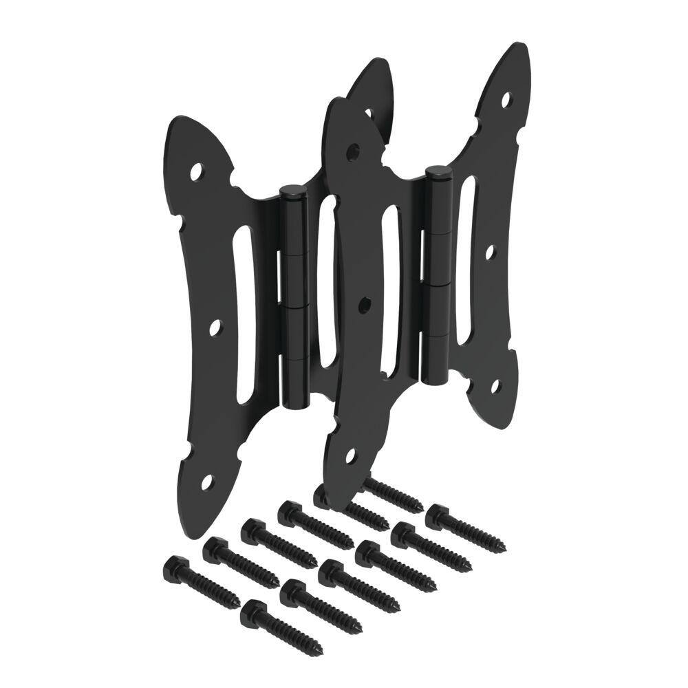 Barrette Outdoor Living 5.312 in. x 7.875 in Standard Decorative Butterfly Hinge