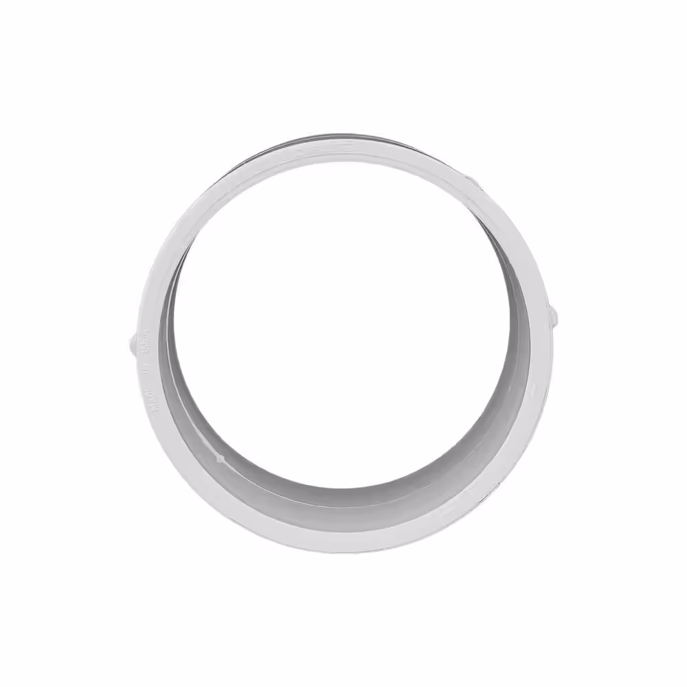 Charlotte Pipe 2 in. PVC DWV Hub x Hub Repair Coupling