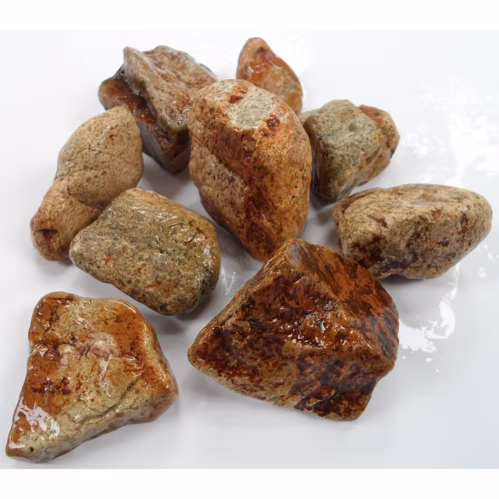 None Rock Ranch 0.40 cu. Ft. 30 lbs. 1 in. to 3 in. Premium Tumbled Baja Sunset Landscape Rock
