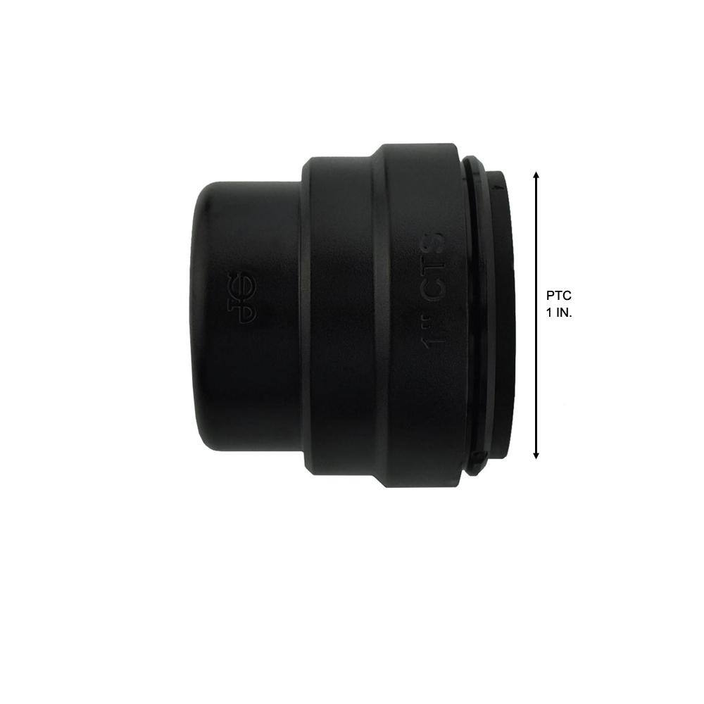 SharkBite ProLock 1 in. Push-to-Connect Plastic End Cap Fitting