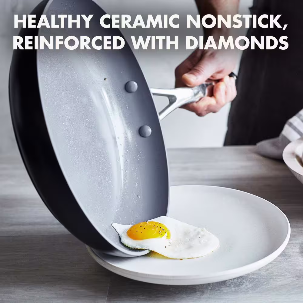 GreenPan Valencia Pro Hard Anodized Healthy Ceramic 11 Piece set