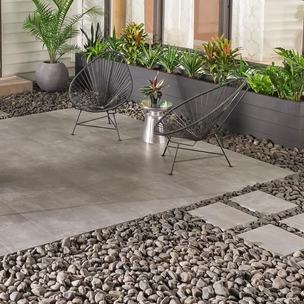 MSI Porto Anthracite 16 in. x 16 in. Matte Porcelain Paver Tile (320.40 sq. ft./Pallet)