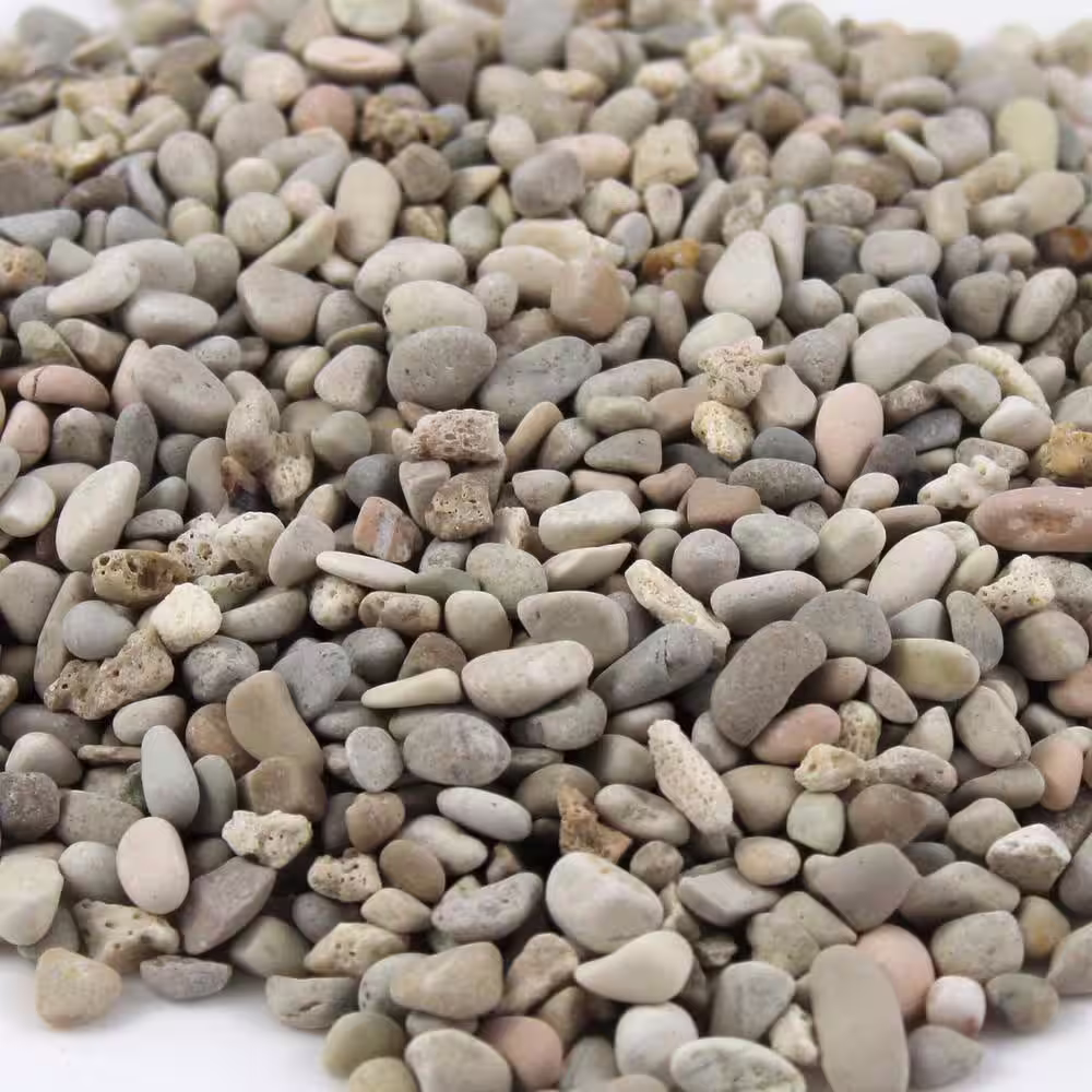 Rain Forest 12 cu.ft. 3/8 in. Extra Small Cream Washed Gravel (30-Bags/Covers)