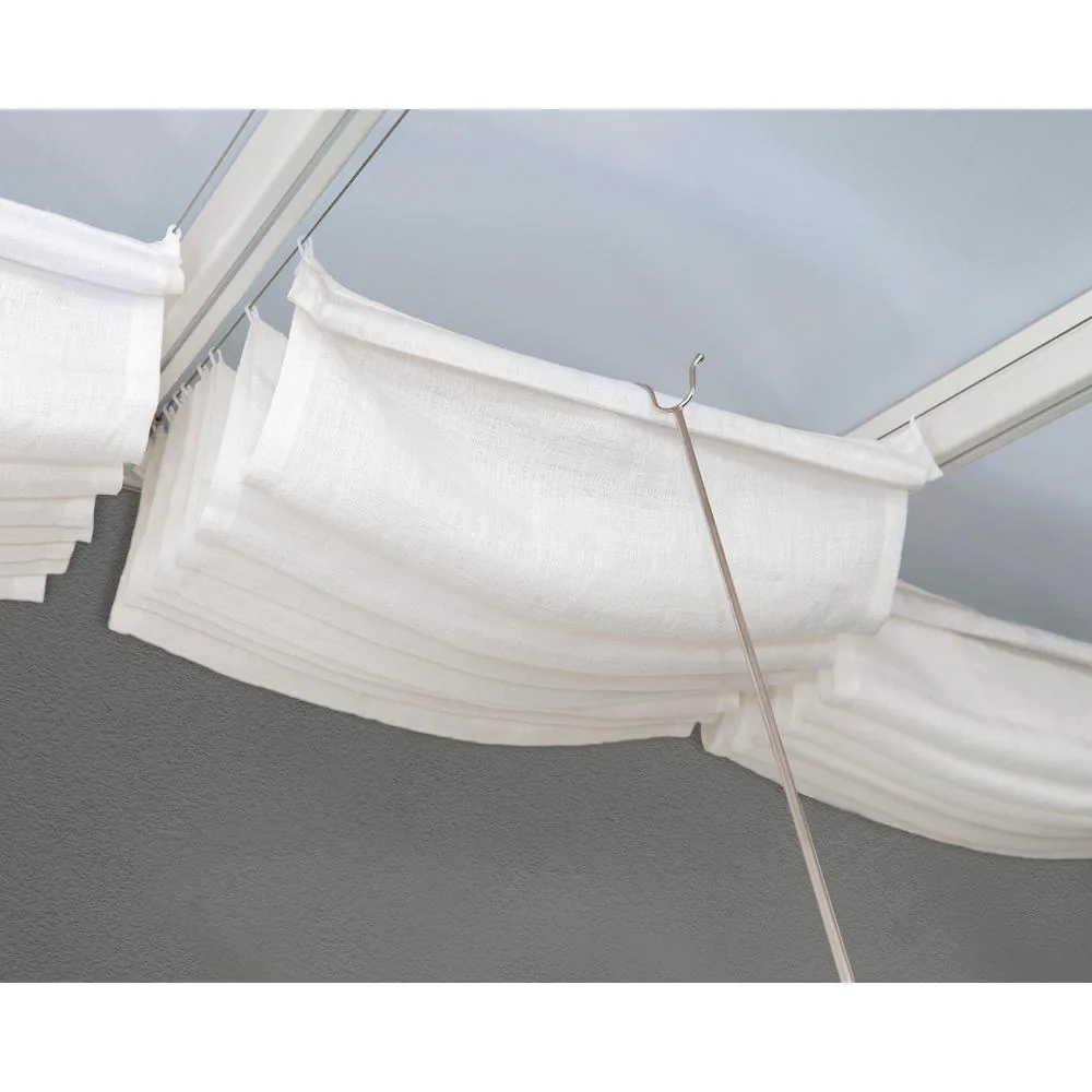 CANOPIA by PALRAM 10 ft. x 18 ft. White Patio Cover Shade