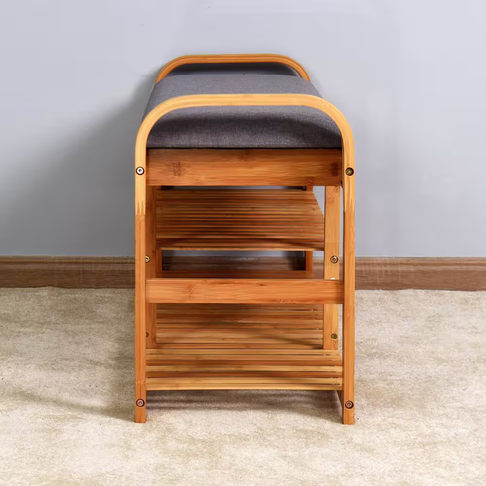 None 39.37 in. x 13 in. x 19.88 in. H 6-Pair and 3 of Compartments Storage Shoe Rack