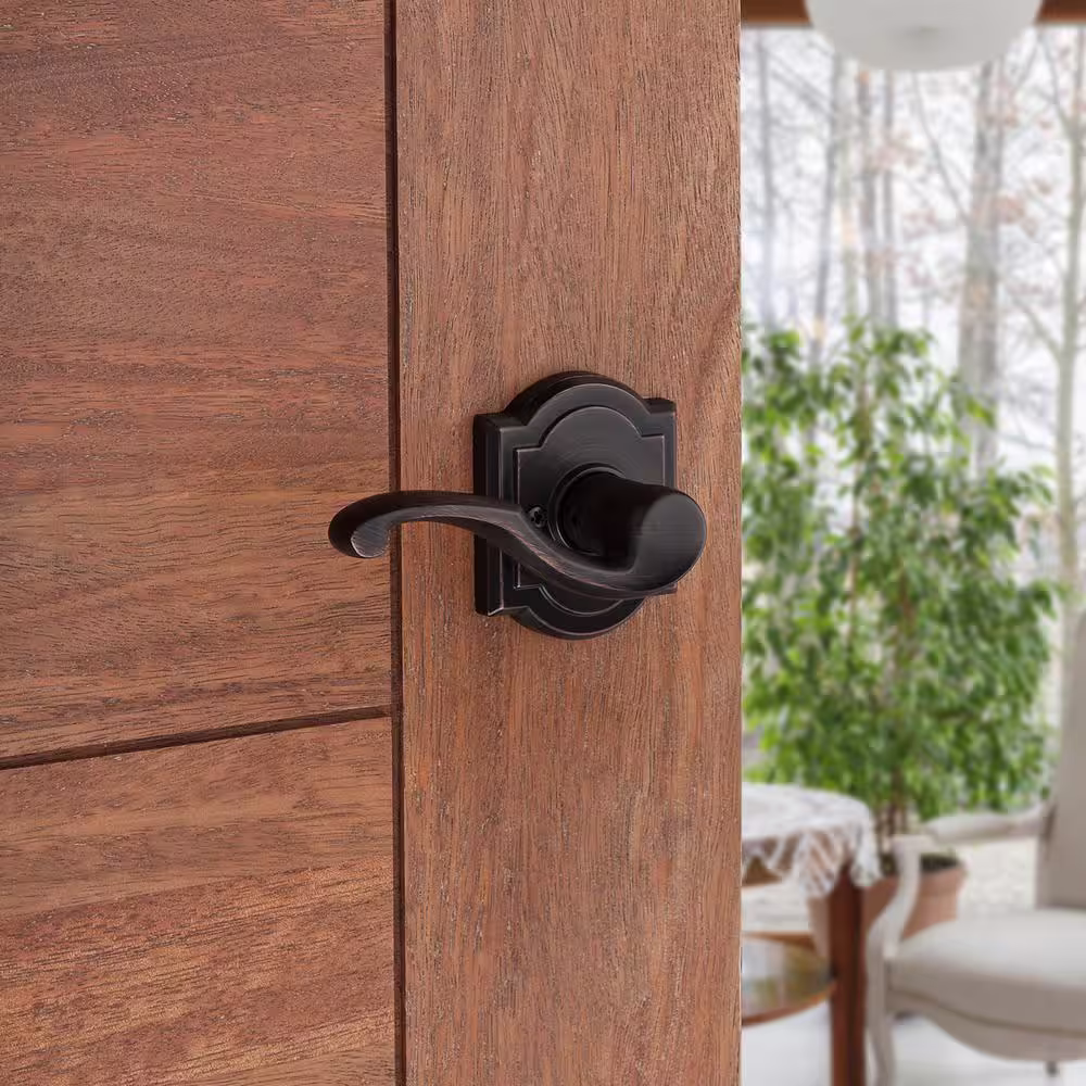 Baldwin Prestige Madrina Venetian Bronze Left-Handed Dummy Door Lever