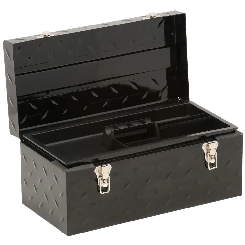 Husky 20 in. Tread Plate Metal Portable Tool Box
