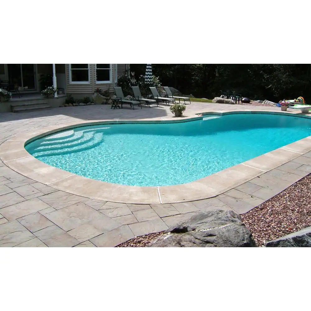 Nantucket Pavers Patio-on-a-Pallet 18 in. x 18 in. Concrete Gray Variegated Traditional Yorkstone Paver (32 Pieces/72 Sq Ft)