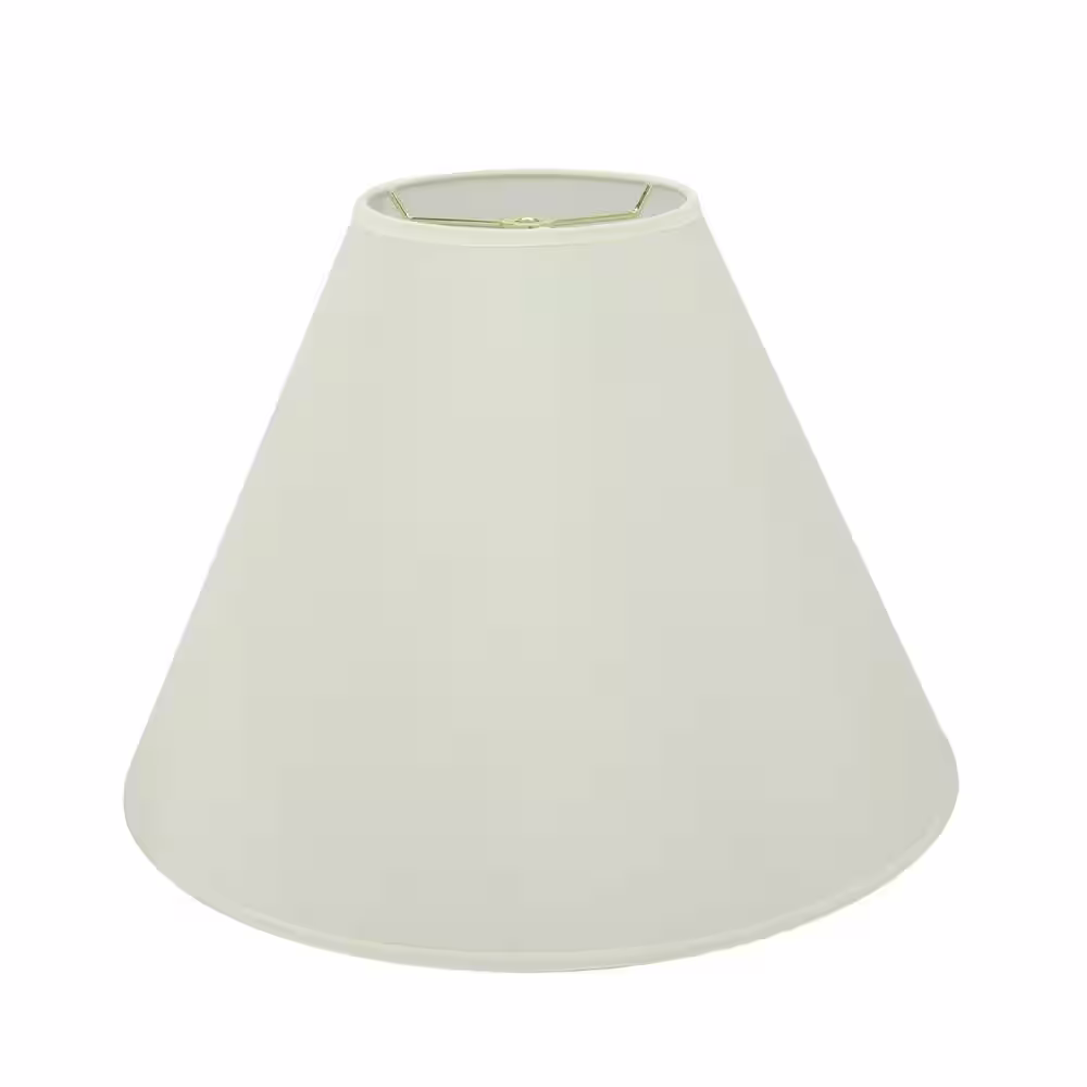 Aspen Creative Corporation 16 in. x 12 in. Off White Hardback Empire Lamp Shade