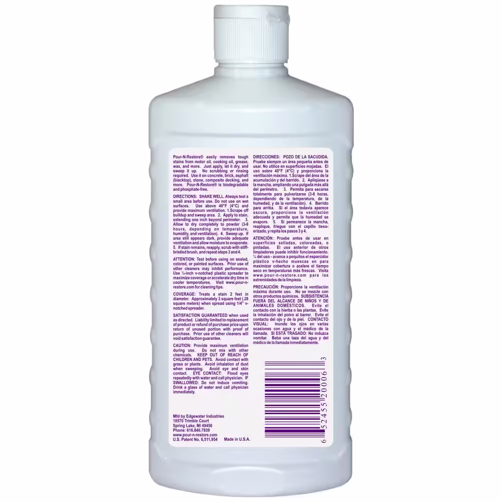 Pour-N-Restore 16 oz. Oil Stain Remover