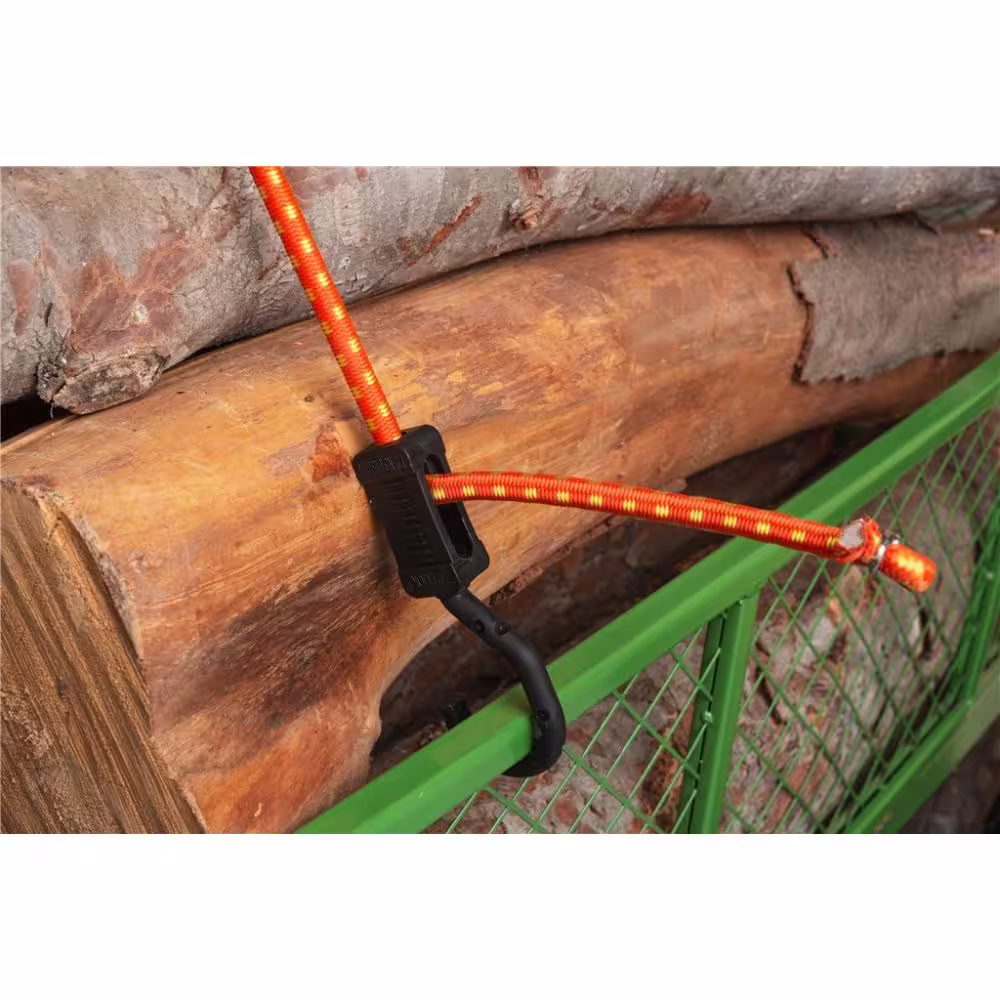 Keeper 20 in. Orange ZipCord Bungee Cord with Hooks