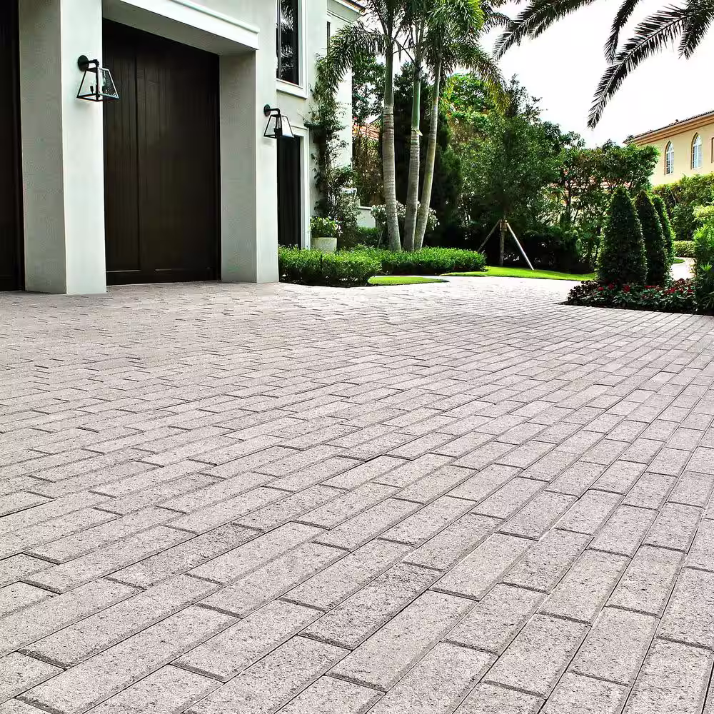 Pavestone PavestonePlanc 11.8 in. x 2.95 in. x 2.36 in. Sand Brown Charcoal Concrete Paver (440-Pieces/106.57 sq. ft./Pallet)