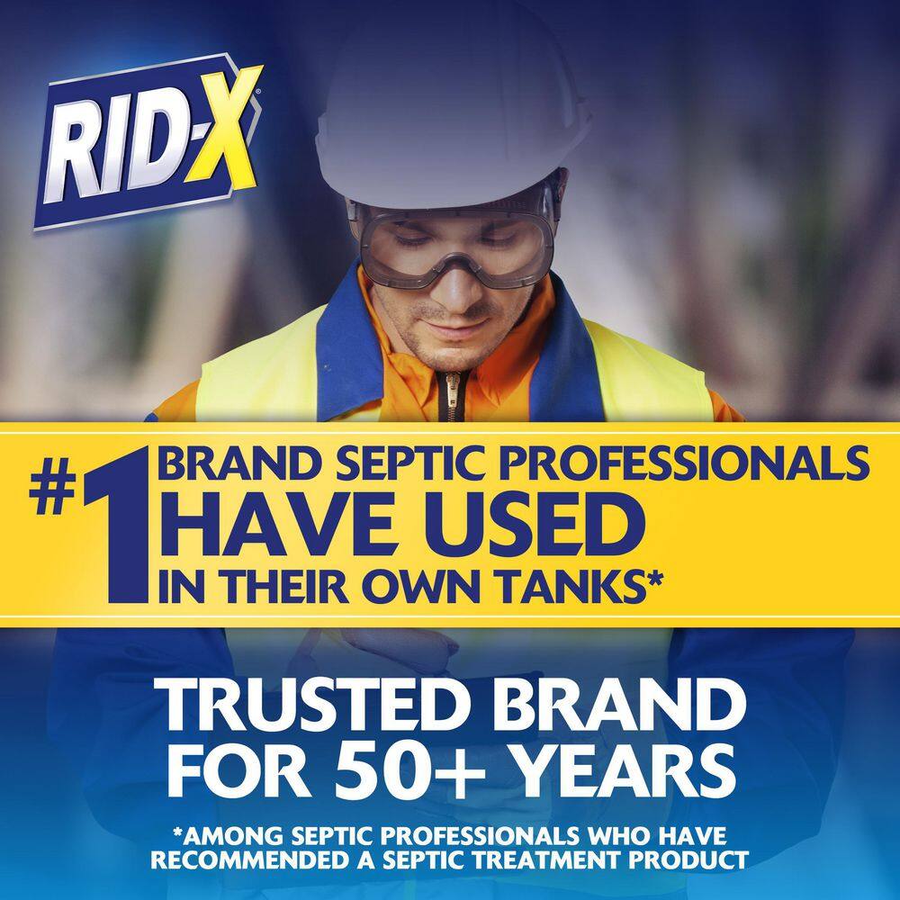 RID-X 9.8 oz. Powder Septic Tank Treatment (6-Pack)