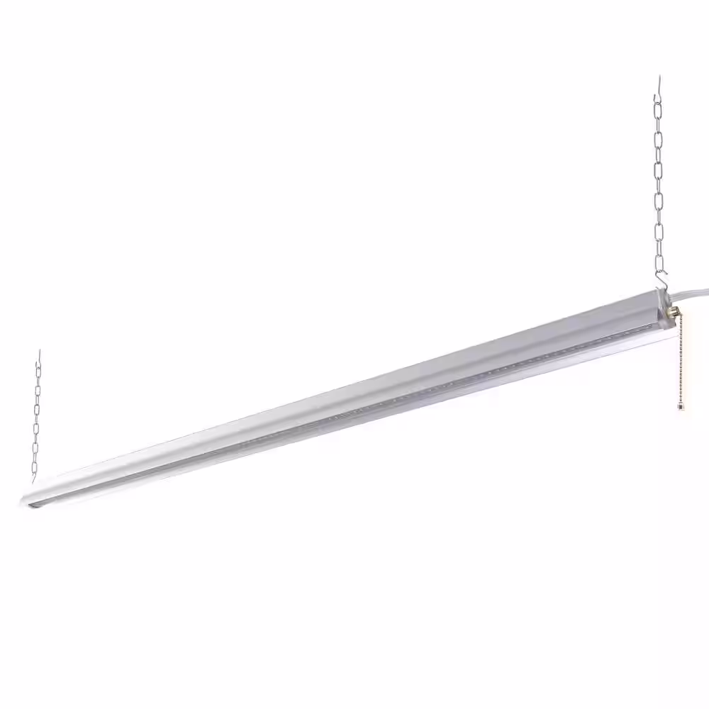 Honeywell 48 in. 50-Watt Equivalent Aluminum Indoor LED Grow Light Natural White 6500K Neutral White Full Spectrum