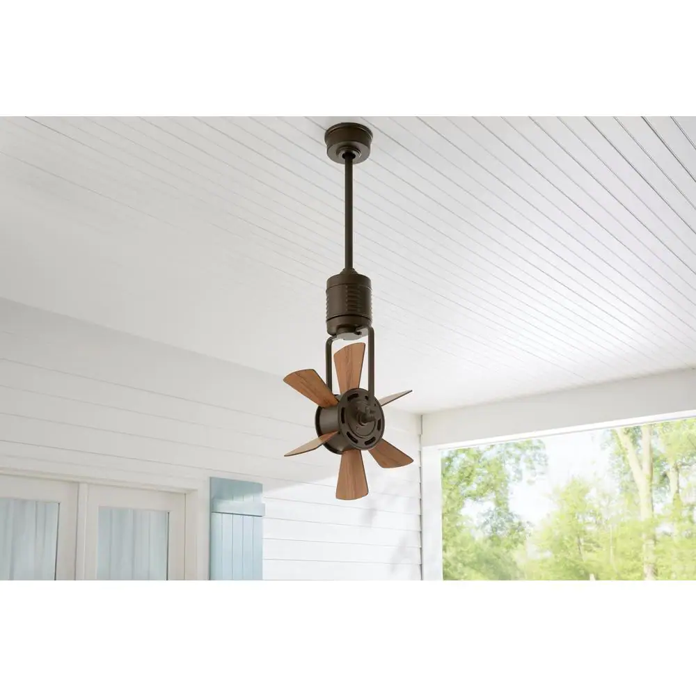 Home Decorators Collection Windhaven 20 in. Outdoor Espresso Bronze Ceiling Fan with Remote Control