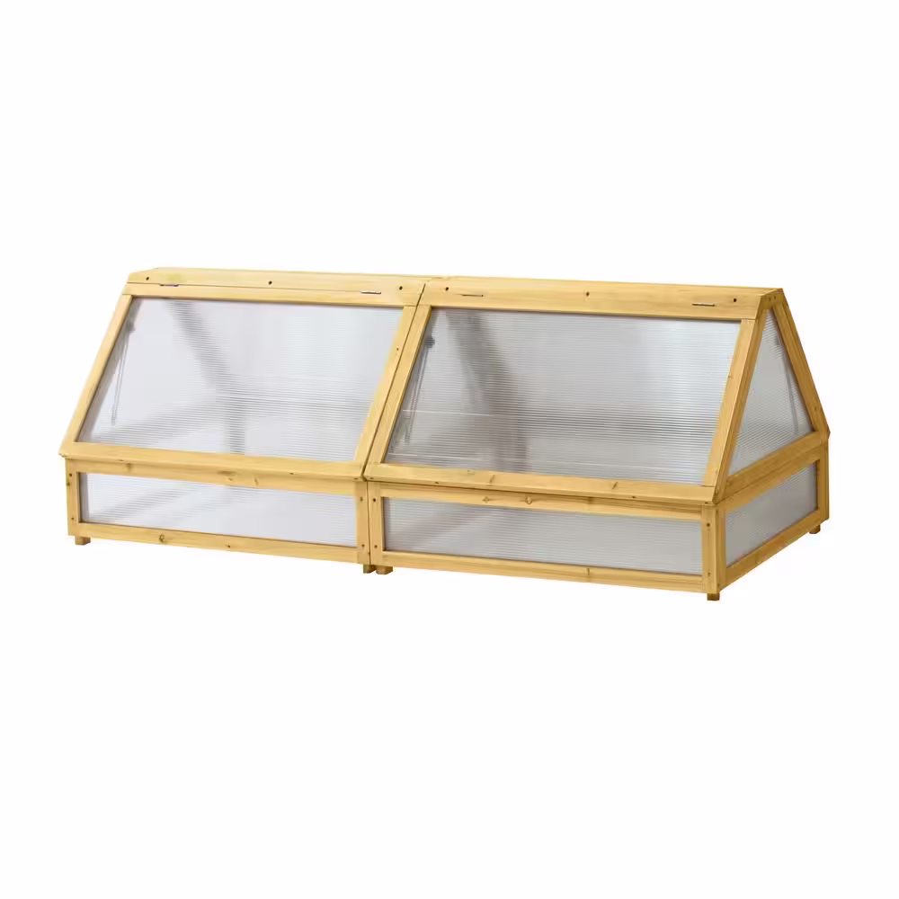 VegTrug 1.8 m Natural Wooden Cold Frame