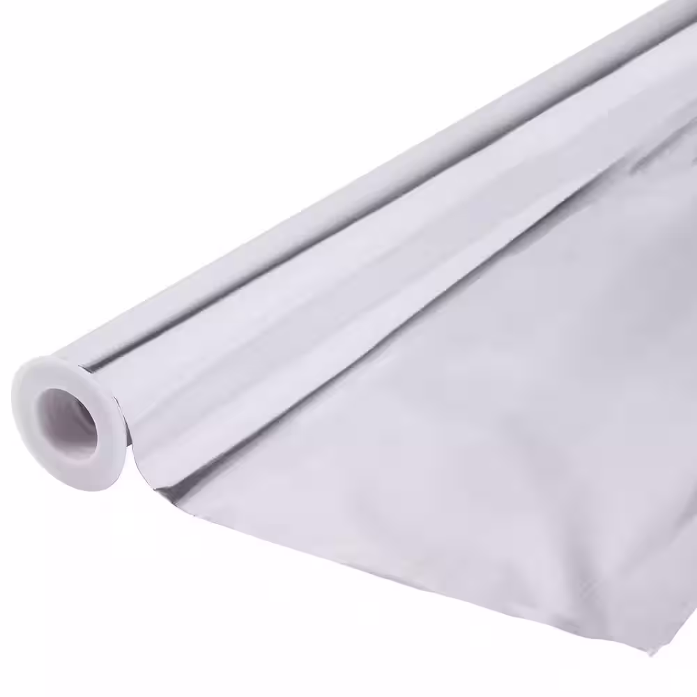Viagrow 50 ft. Highly Reflective Mylar, Light Diffusing Film with White Plastic Vapor Barrier