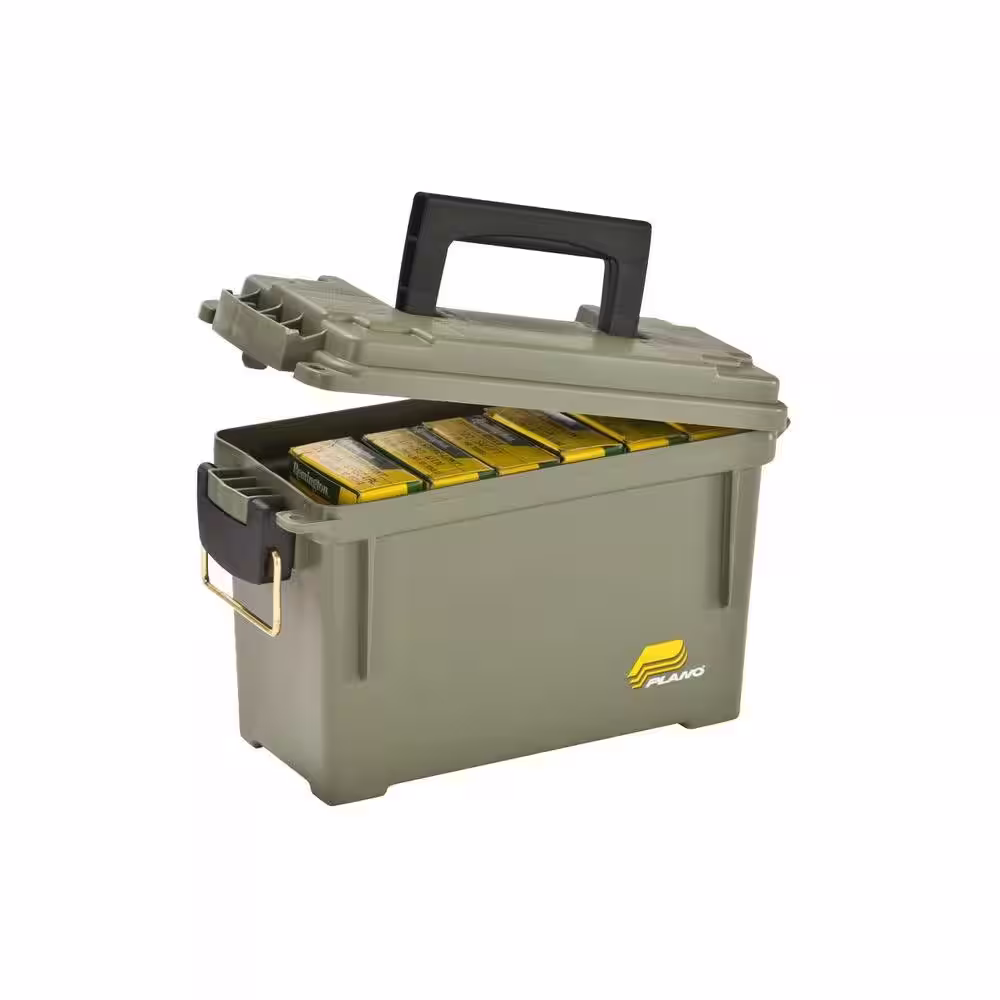 Plano 4 Qt. Field Ammunition Storage Box in OD Green