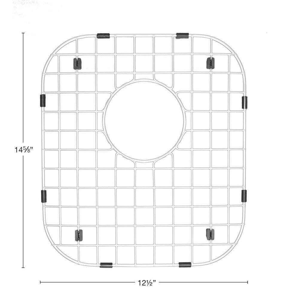 Karran 12-1/2 in. x 14-5/8 in. Stainless Steel Bottom Grid