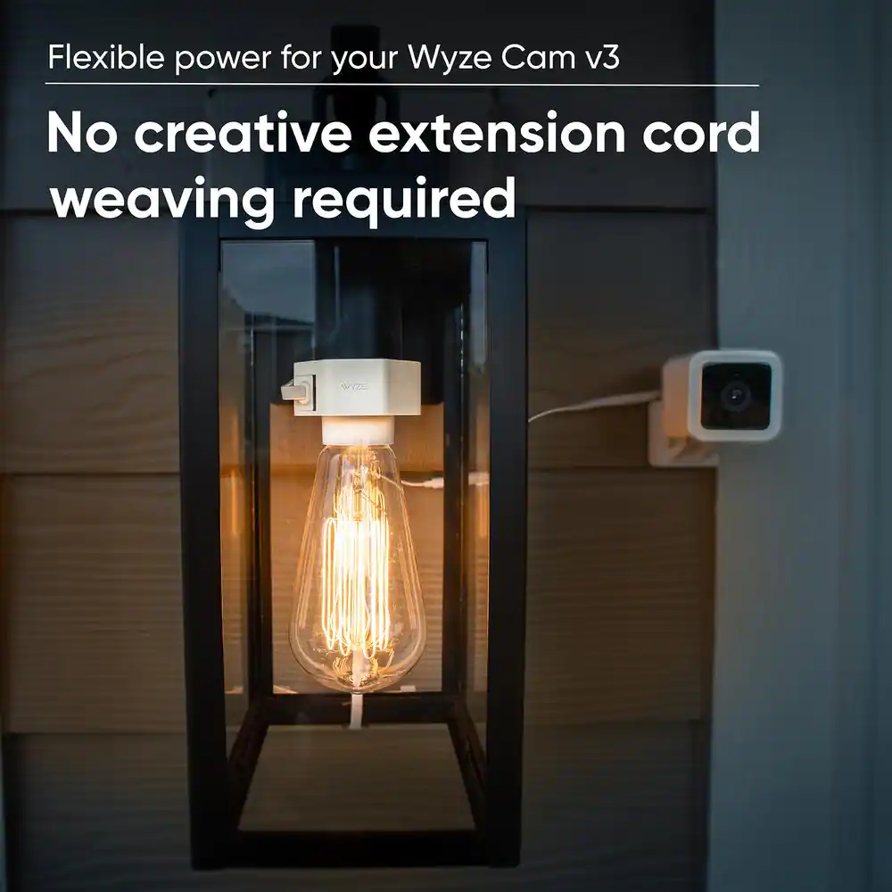 WYZE Lamp Socket Expansion Kit (Requires v3 Camera)