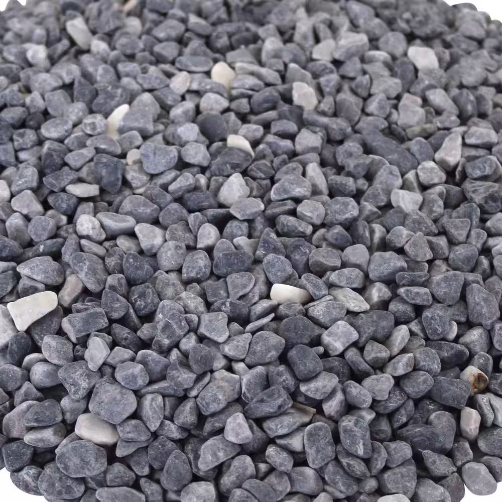 Rain Forest Margo Garden Products 21.6 cu. ft., 0.4 cu. ft. 3/8 in. Extra-Small Light Grey Gravel (54-Bags/Covers)