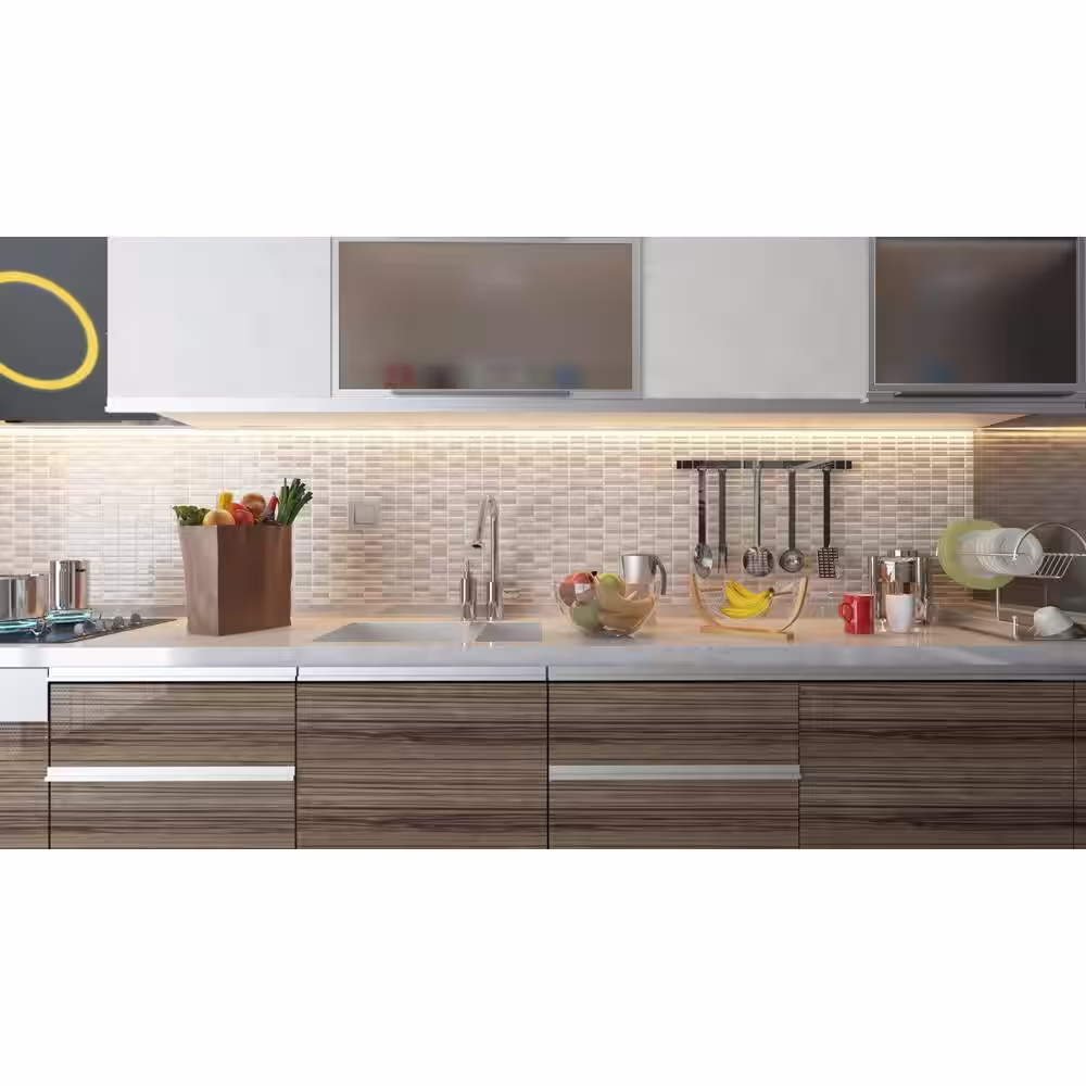 Feit Electric 6 ft. Plug-In White Strip Light Cuttable Linkable Integrated LED Onesync Under Cabinet Light w/Wireless Remote Control