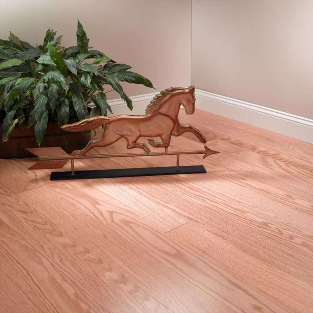 Blue Ridge Hardwood Flooring Natural Red Oak 3/8 in. T x 3 in. W Engineered Hardwood Flooring (25.5 sqft/case)