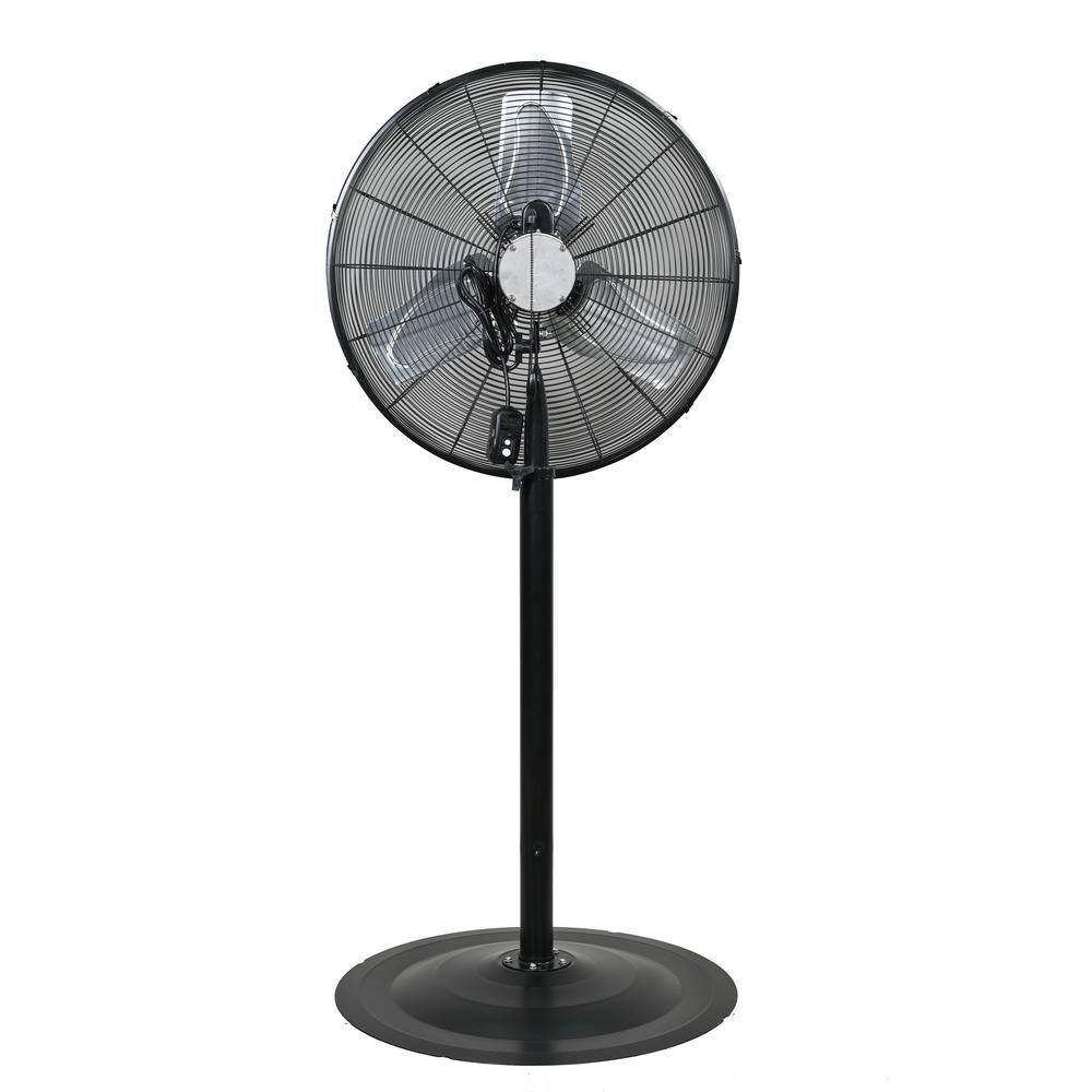 K Tool International 24 in. Waterproof Non Oscillating Pedestal Fan