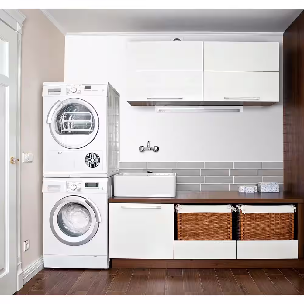 Jeffrey Court Misty Grey Gloss 4 in. x 16 in. Subway Gloss Ceramic Wall Tile (11.11 Sq.Ft./ Case)