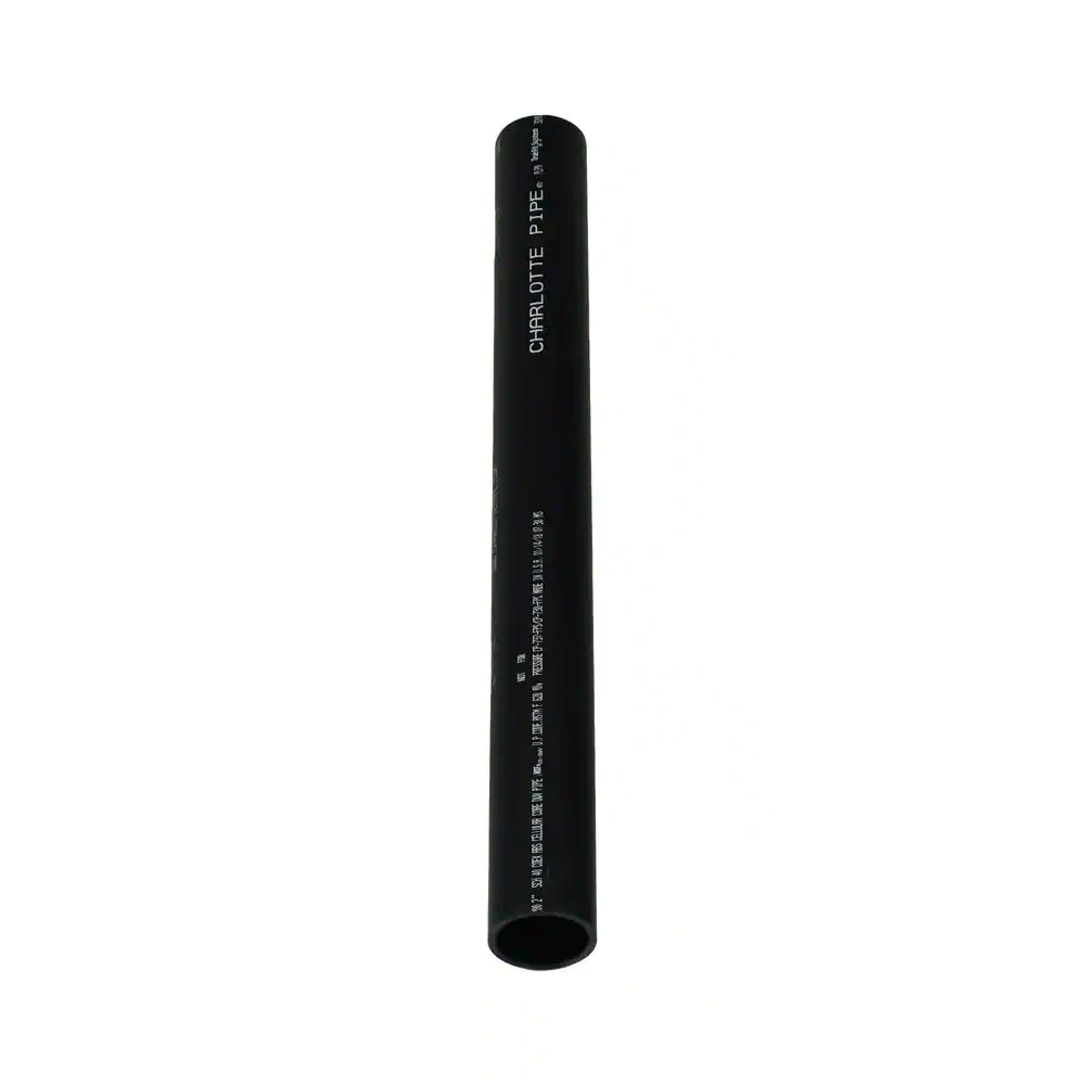 Charlotte Pipe 2 in. x 2 ft. ABS Foam Core Schedule 40 Drain, Waste and Vent (DWV) Pipe