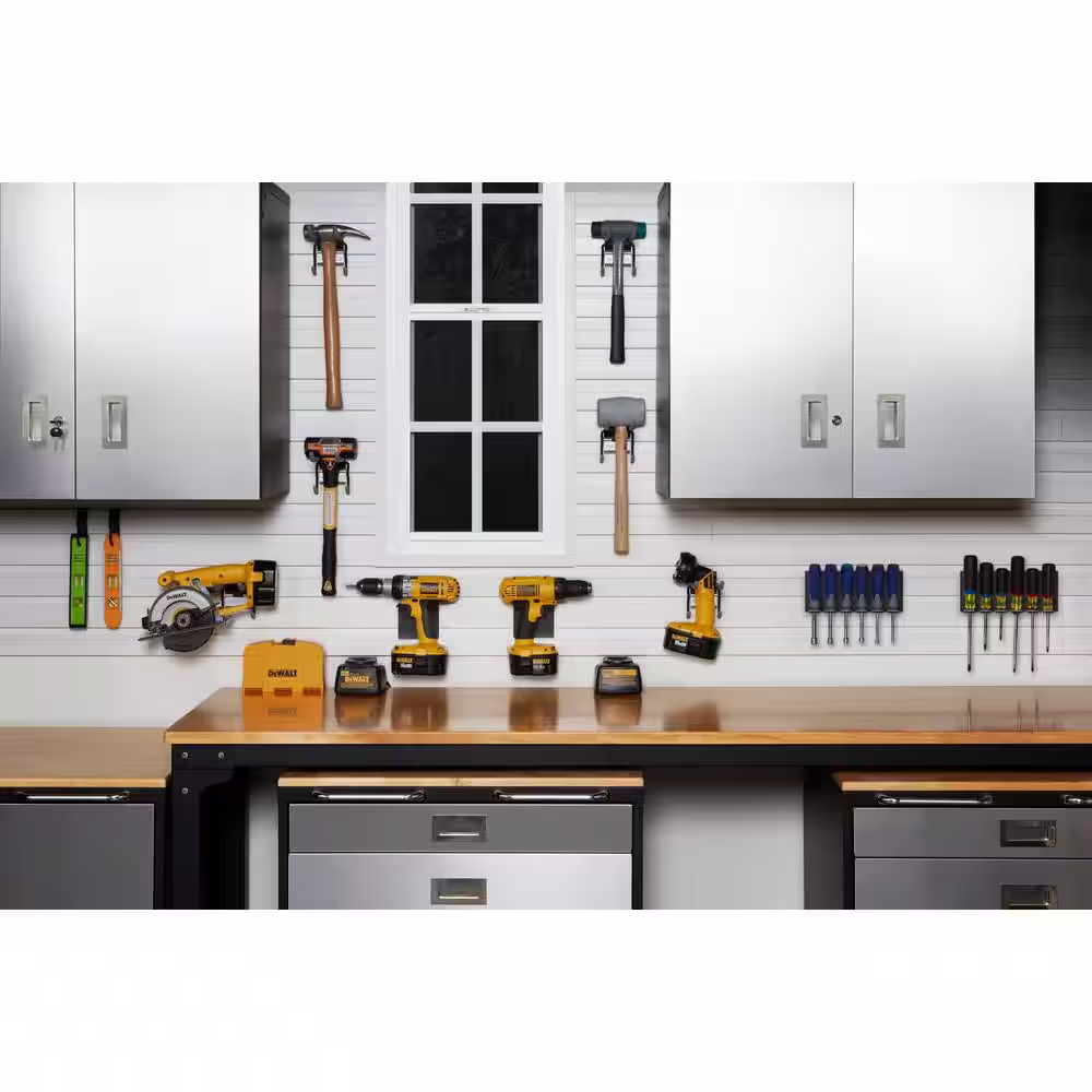 Husky Screwdriver Caddy for Garage Slat Wall and Track Systems