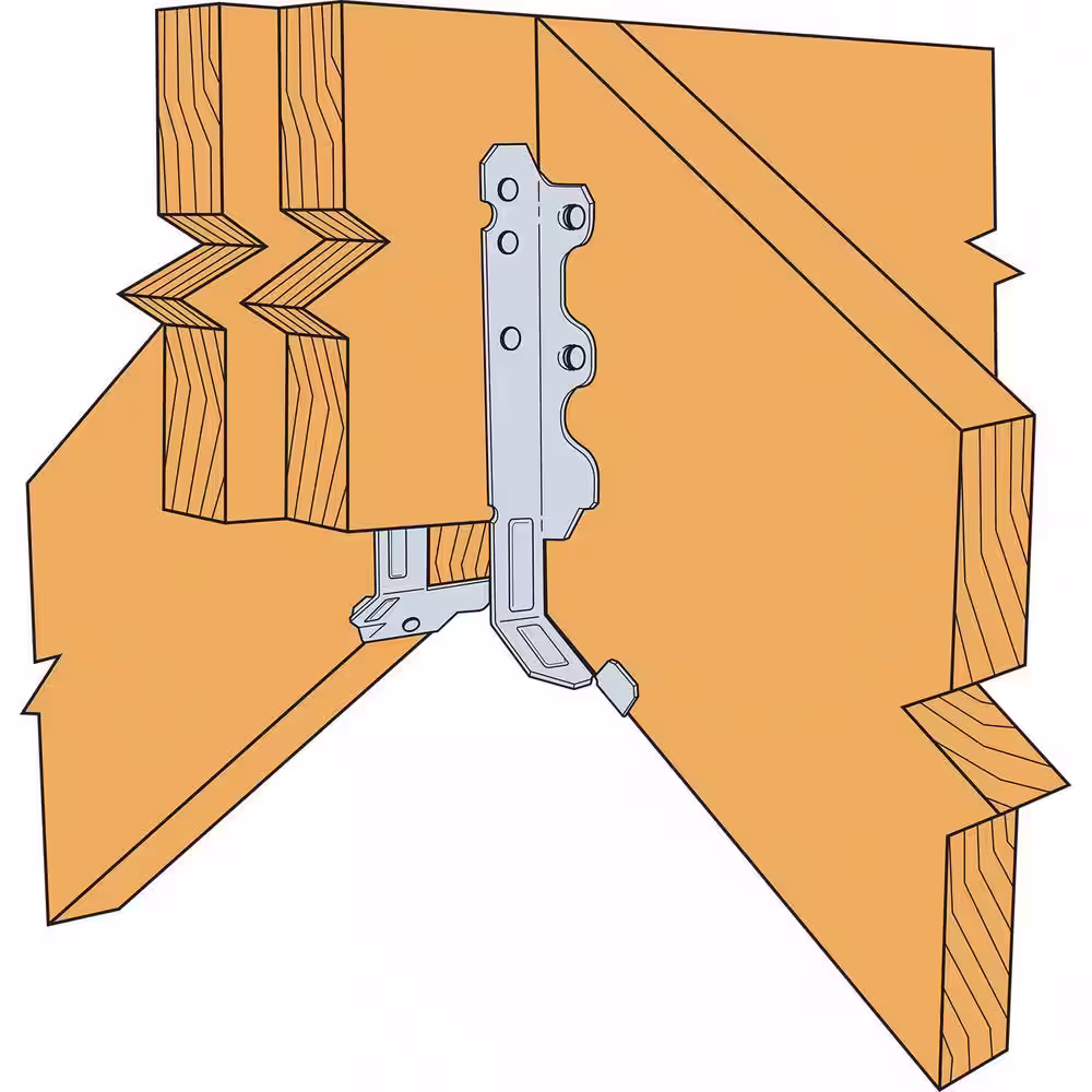 Simpson Strong-Tie Galvanized Slopeable Light Rafter U Hanger for 2 in. x 8 in. Nominal Lumber