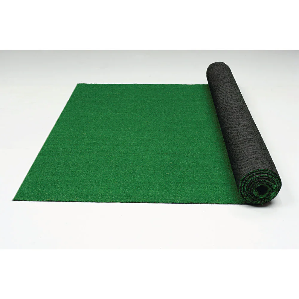 Nance Carpet and Rug Verano 12 ft. Wide x Cut to Length Green Artificial Grass