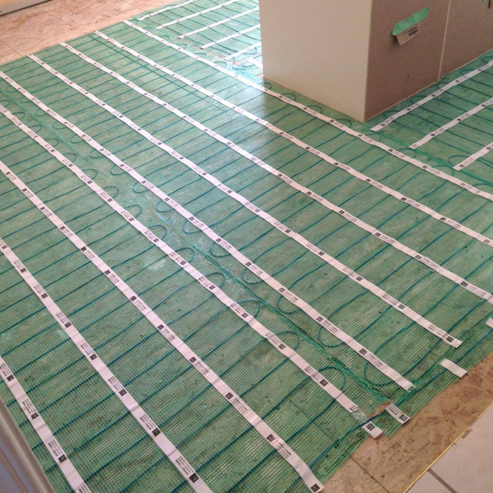 WarmlyYours TempZone 456 in. x 1.5 ft. 120-Volt Radiant Floor Heating Kit (Covers 57 sq. ft.)