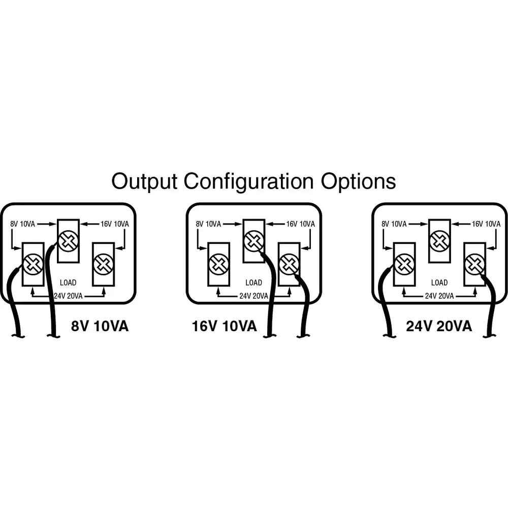 Hampton Bay Wired Doorbell Tri-Volt Transformer, Compatible with all Video Doorbells