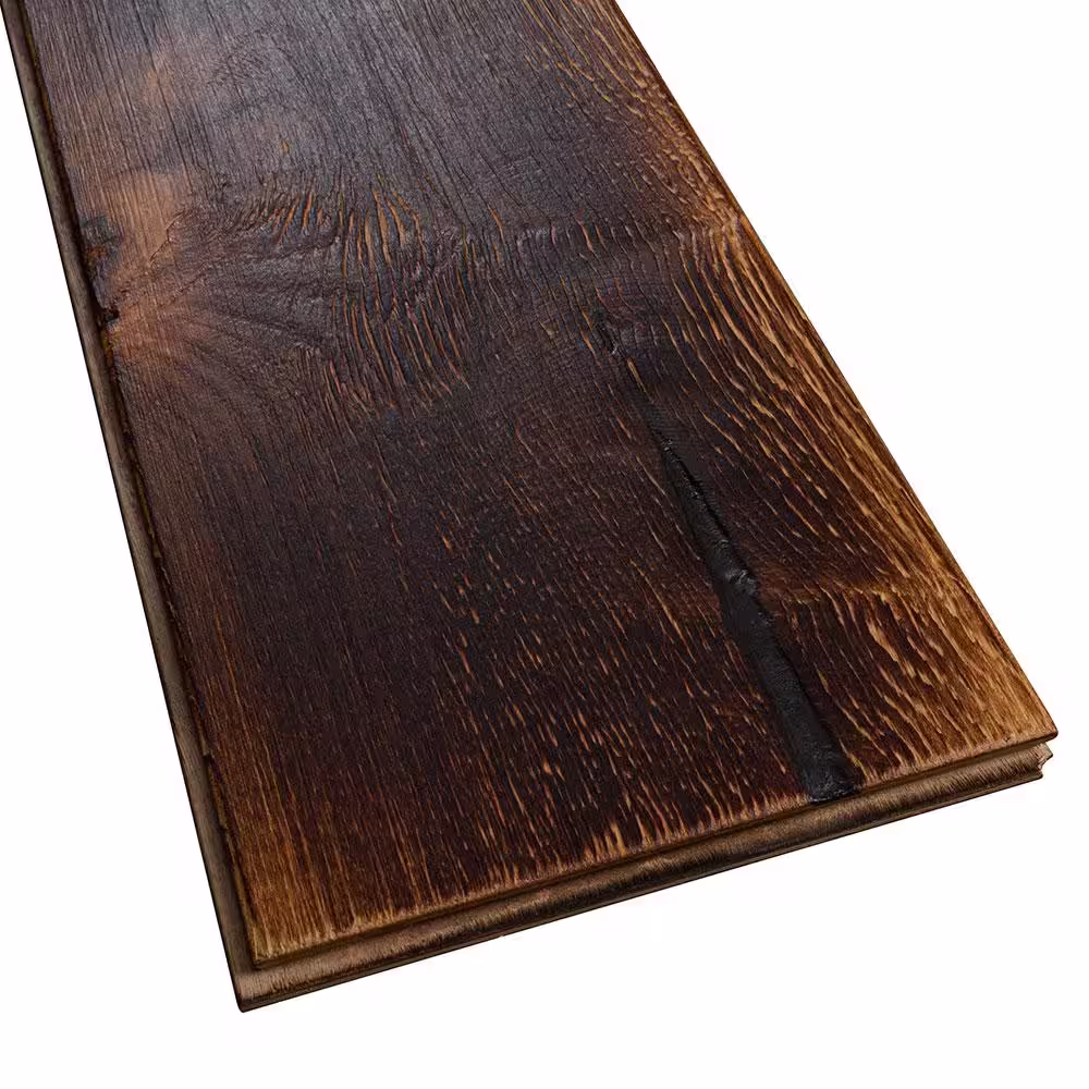 HOMELEGEND Milan Maple 9/16 in. T x 7.5 in. W Wire Brushed Engineered Hardwood Flooring (31.1 sqft/case)