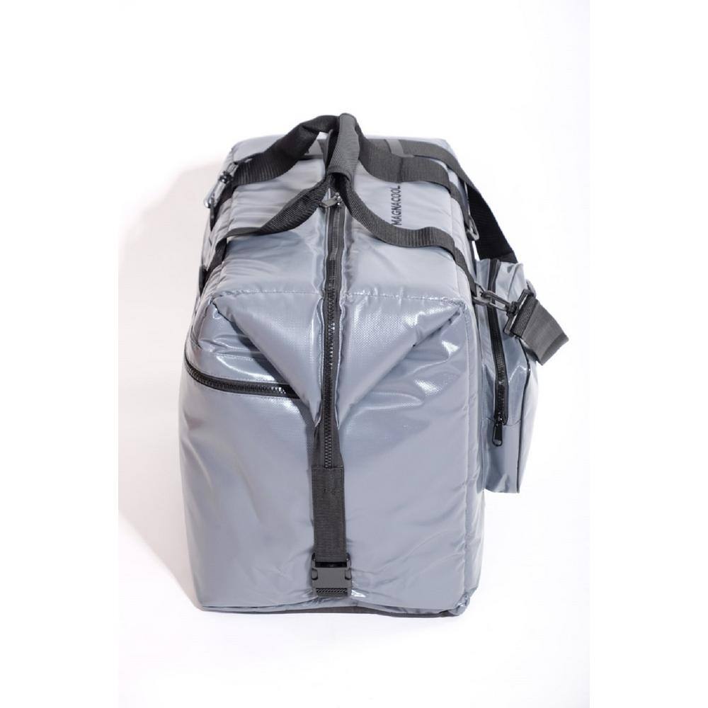 Magnacool Worlds First 48-Can Magnetic Gray Vinyl Cooler