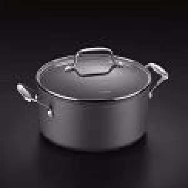 Cuisinart Chef's Classic 6 Qt. Hard Anodized Stockpot with Cover