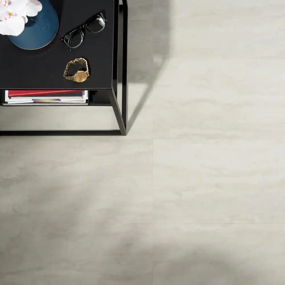 Ivy Hill Tile Elmdale Cotton 28MIL x 12 in. W x 24 in. L Glue Down Waterproof Luxury Vinyl Plank Flooring (20 sqft/case)