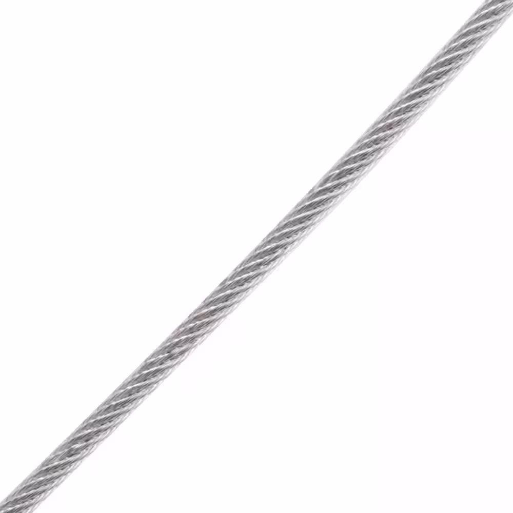 Everbilt 3/32 in. x 250 ft. Galvanized Vinyl Coated Steel Wire Rope