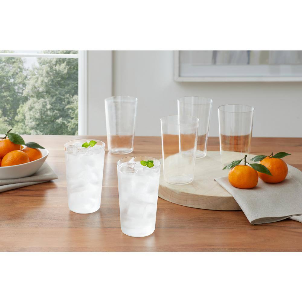 Home Decorators Collection Modern Tall Acrylic Drink Tumblers - 21 oz. (Set of 6)