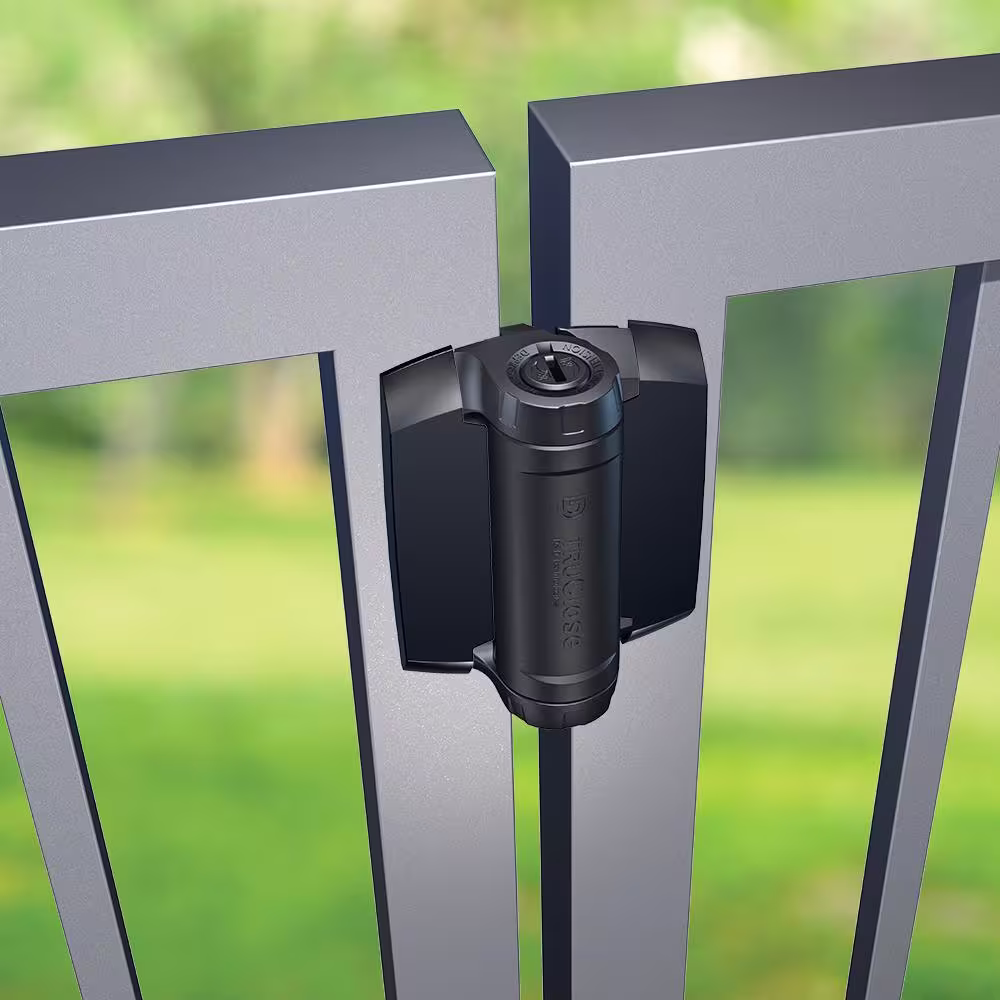 Tru-Close D&D 4 in. Heavy Duty Spring Hinges for Metal Gates (2-Pack)