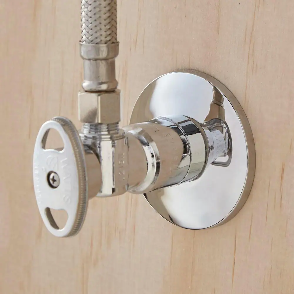 Oatey 1/2 in. Escutcheon Plate Iron Pipe Size Flange in Chrome-Plated Steel