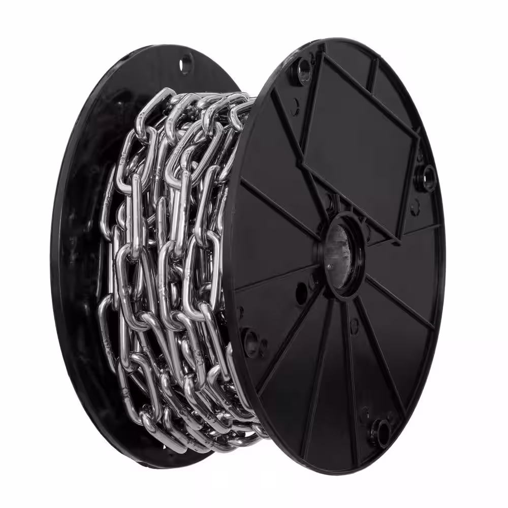Everbilt #2 x 30 ft. Stainless Steel Straight Link Chain