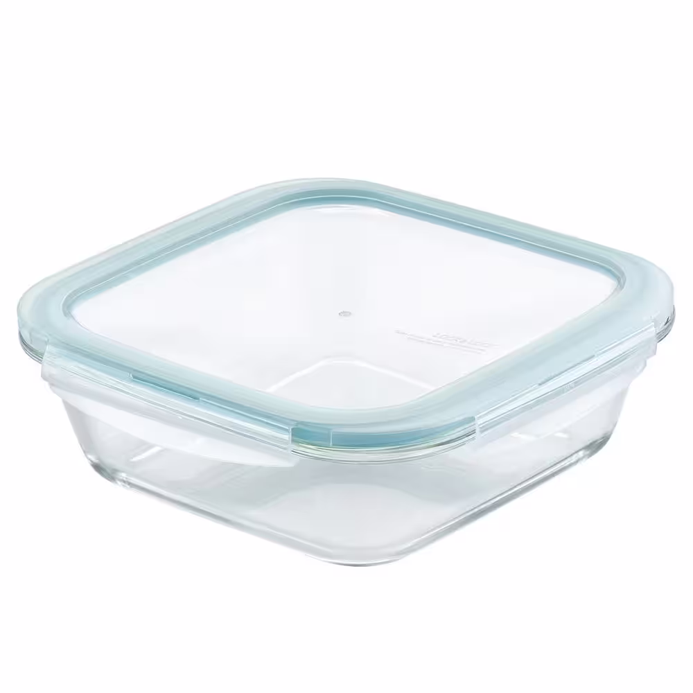 None Performance Glass 8 in. x 8 in. Square Baker and Food Container with Lid