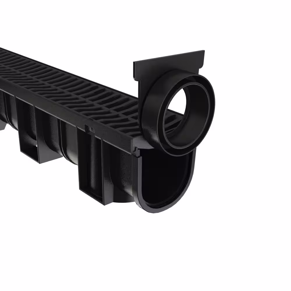 U.S. TRENCH DRAIN Deep Series End Cap Multi Pipe Adapter
