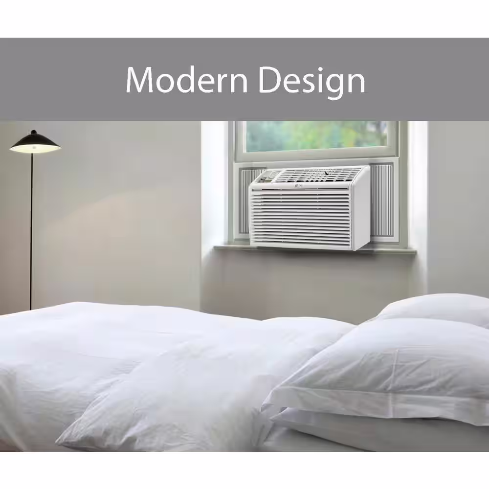 LG 5,000 BTU 115-Volt Window Air Conditioner LW5016 in White