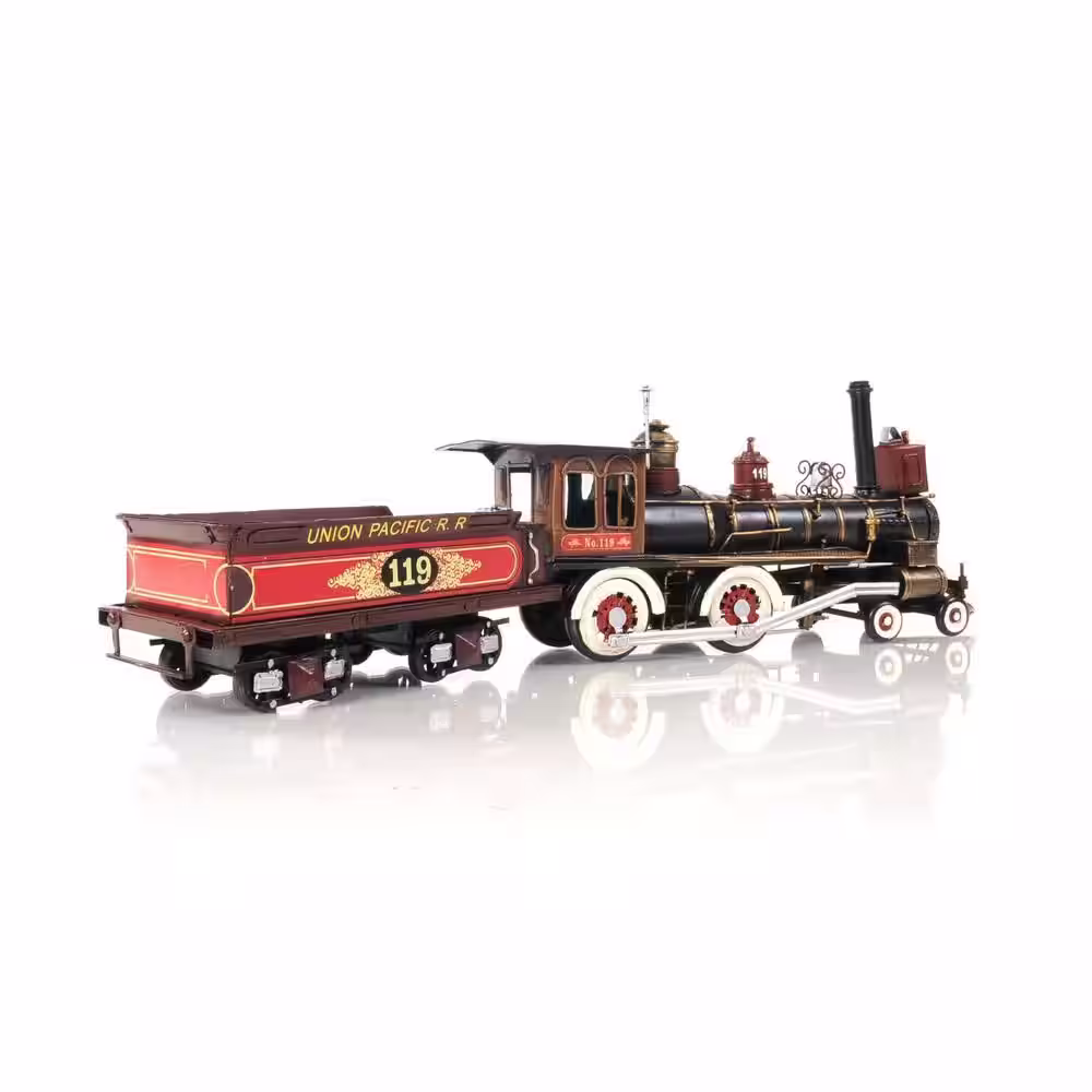 HomeRoots Union Pacific Locomotive Specialty Sculpture