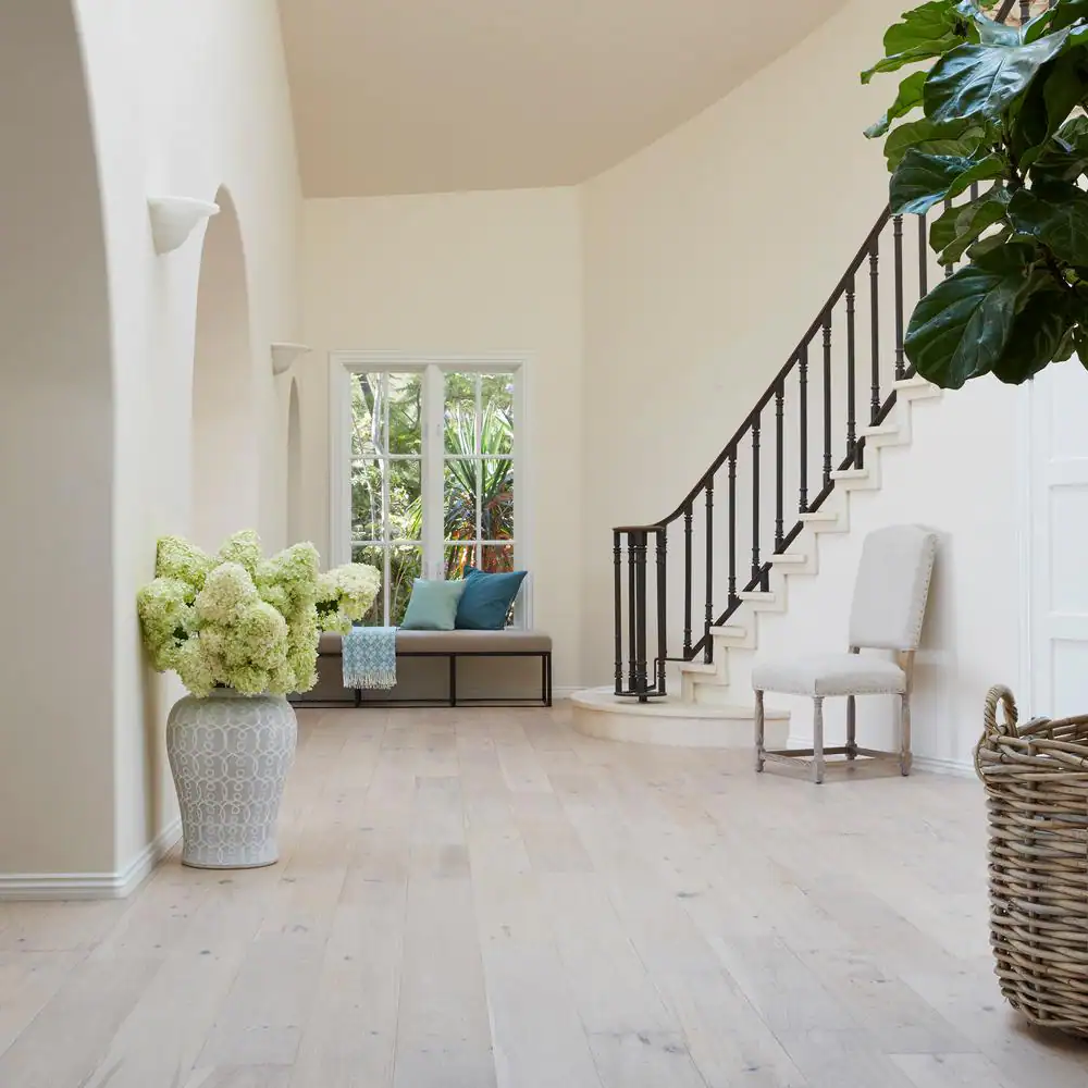 Malibu Wide Plank Rincon French Oak 1/2 in. T x 7.5 in. W Water Resistant Wire Brushed Engineered Hardwood Flooring (23.3 sq. ft./case)