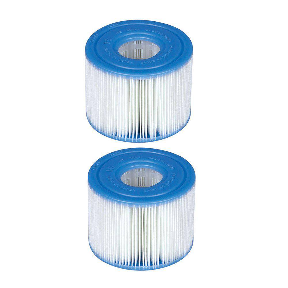 Intex PureSpa Tray Accessory with Type S1 Replacement Filters (12-Pack) for Intex Hot Tub
